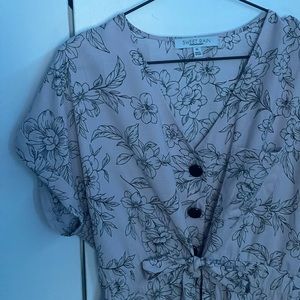 SWEET RAIN WOMENS FANCY SHIRT XL